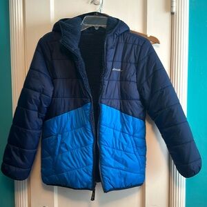 Eddie Bauer Reversible Hooded Jacket